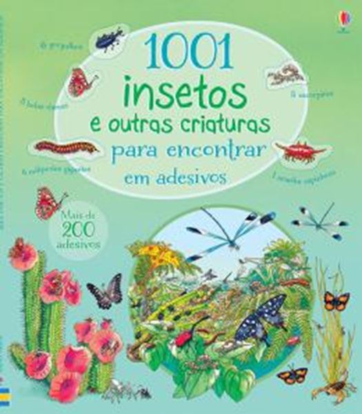 Picture of 1001 INSETOS E OUTRAS CRIATURAS PARA ENCONTRAR EM ADESIVOS 